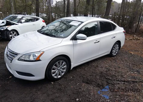 2013 Nissan Sentra Fe+ Sv z USA, uszkodzony, nr VIN 3N1AB7AP1DL787751